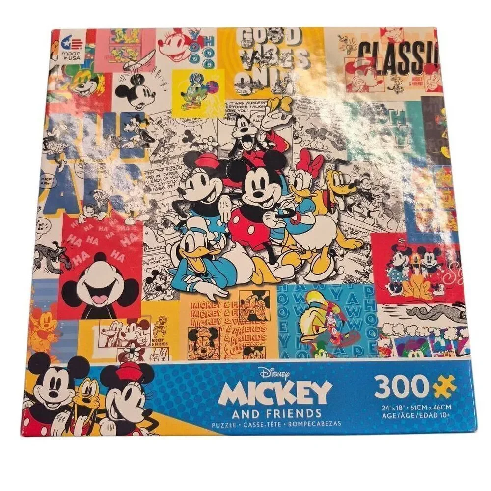 Ceaco Disney Mickey & Friends 300 pc Jigsaw Puzzle